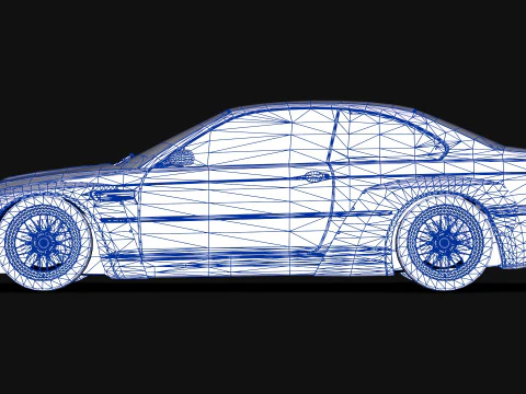 2015 Pandem E46 M3 3D Model