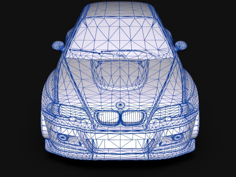 2015 Pandem E46 M3 3D Model