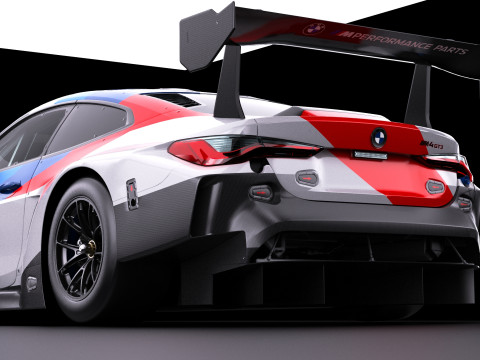 2022 M4 G82 GT3 3D Model