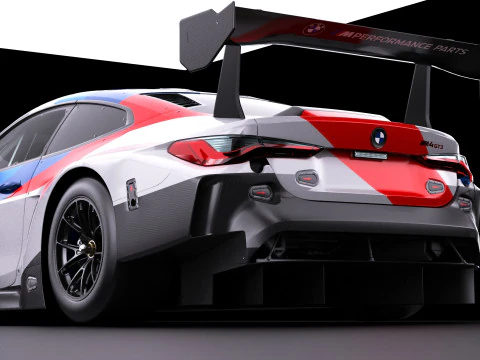 2022 M4 G82 GT3 3D Model