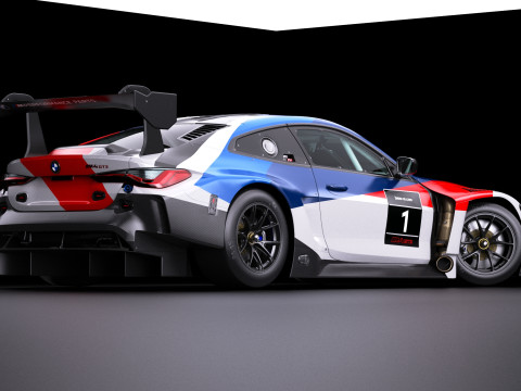 2022 M4 G82 GT3 3D Model