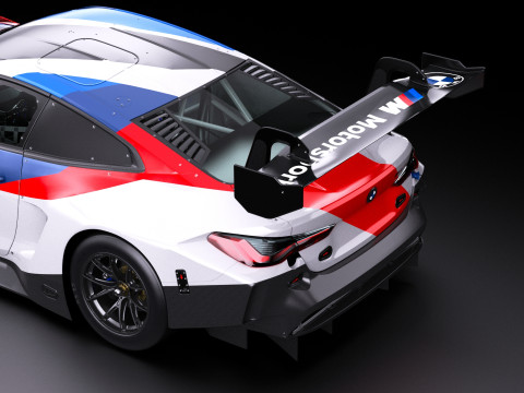2022 M4 G82 GT3 3D Model