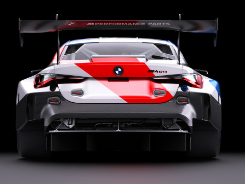 2022 M4 G82 GT3 3D Model