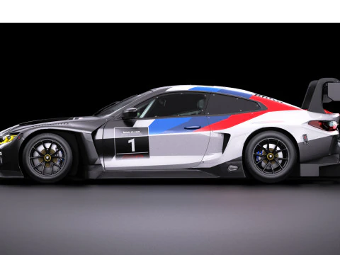 2022 M4 G82 GT3 3D Model