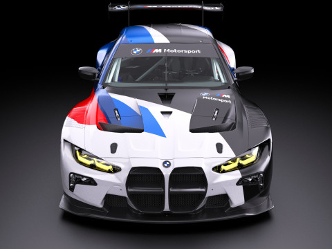 2022 M4 G82 GT3 3D Model