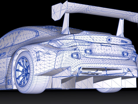 2022 M4 G82 GT3 3D Model