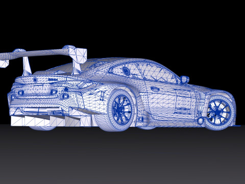 2022 M4 G82 GT3 3D Model