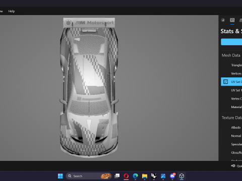 2022 M4 G82 GT3 3D Model