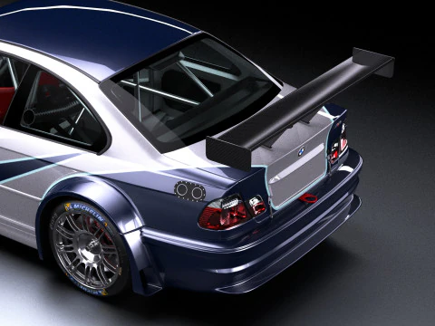 Razor E46 M3 GTR 3D Model