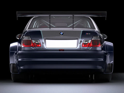 Razor E46 M3 GTR 3D Model