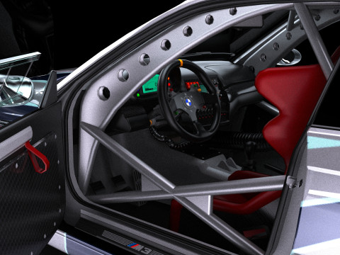 Navalha E46 M3 GTR Modelo 3D