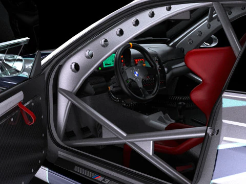Razor E46 M3 GTR 3D Model