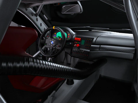 Razor E46 M3 GTR 3D Model
