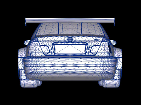 Navalha E46 M3 GTR Modelo 3D