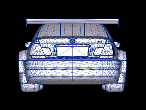 Razor E46 M3 GTR 3D Model