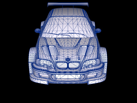 Navalha E46 M3 GTR Modelo 3D