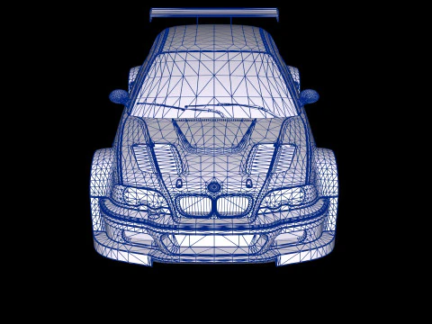 Razor E46 M3 GTR 3D Model