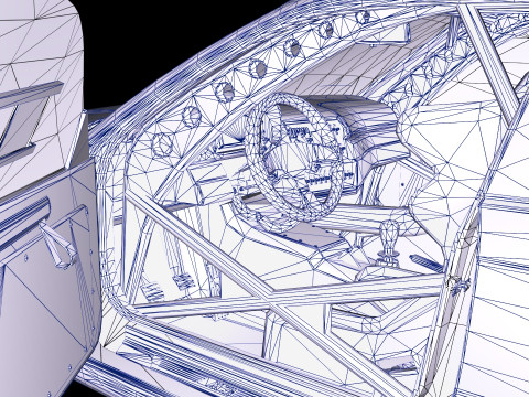 Navalha E46 M3 GTR Modelo 3D