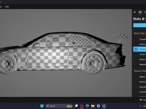 Razor E46 M3 GTR 3D Model