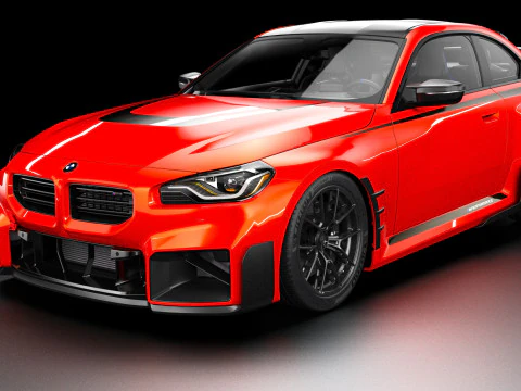 2023 M2 G87 M Performance Parts 3D Модель