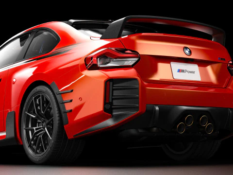 2023 M2 G87 M Performance Parts 3D Model