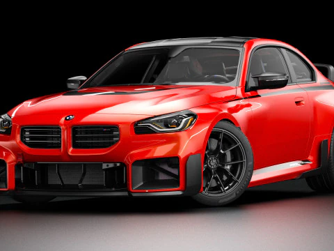 2023 M2 G87 M Performance Parts 3D Model
