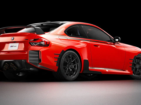 2023 M2 G87 M Performance Parts 3D Model