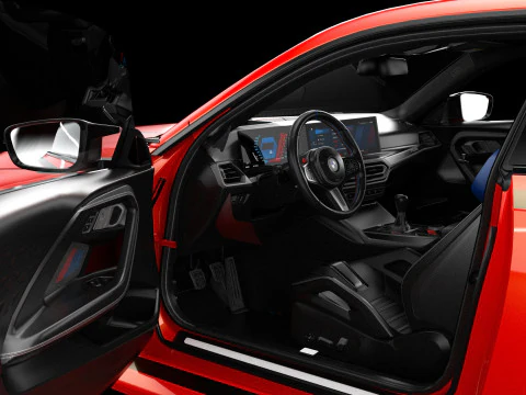 2023 M2 G87 M Performance Parts 3D Model