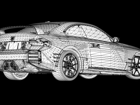 2023 M2 G87 M Performance Parts 3D Model