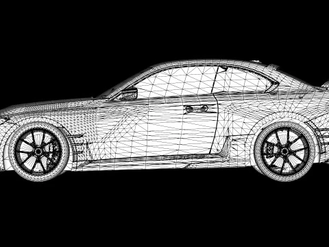 2023 M2 G87 M Performance Parts 3D Model