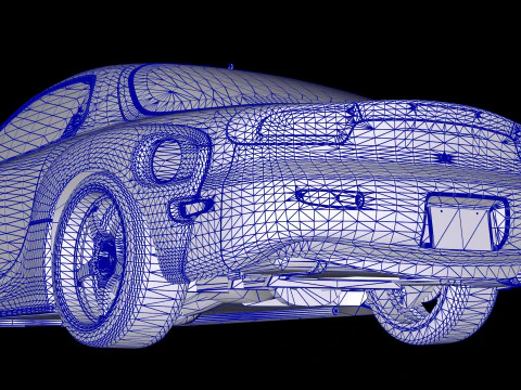 2 Fast 2 Furious Julius Mazda RX-7 FD 3D Model