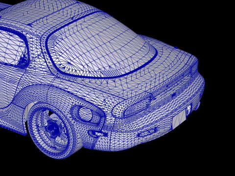 2 Fast 2 Furious Julius Mazda RX-7 FD 3D Model