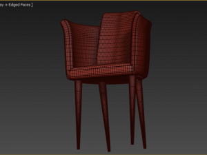 single armchair 3D Model