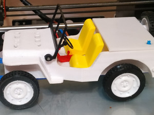 jeep 3D 打印模型