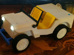 джип 3D Принт Модель
