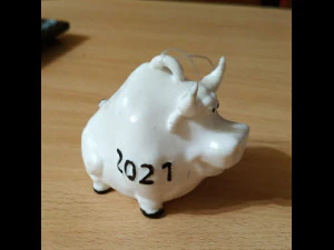 bull 3D Print Model