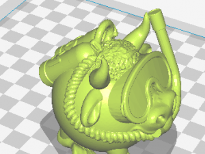 bull 3Dプリントモデル