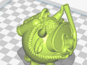 bull 3D Print Model