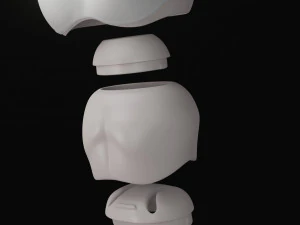 Asian lady doll 3D Printed BJD 3D Print Model