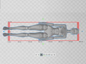 Asian lady doll 3D Printed BJD 3D-Druckmodell
