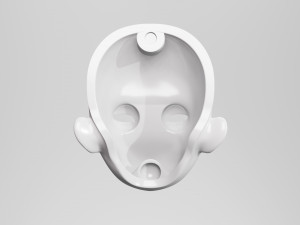 BJD doll 3D doll head model AT001 Modèles 3D en vedette