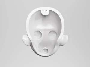 BJD doll 3D doll head model AT001 3D Print Model