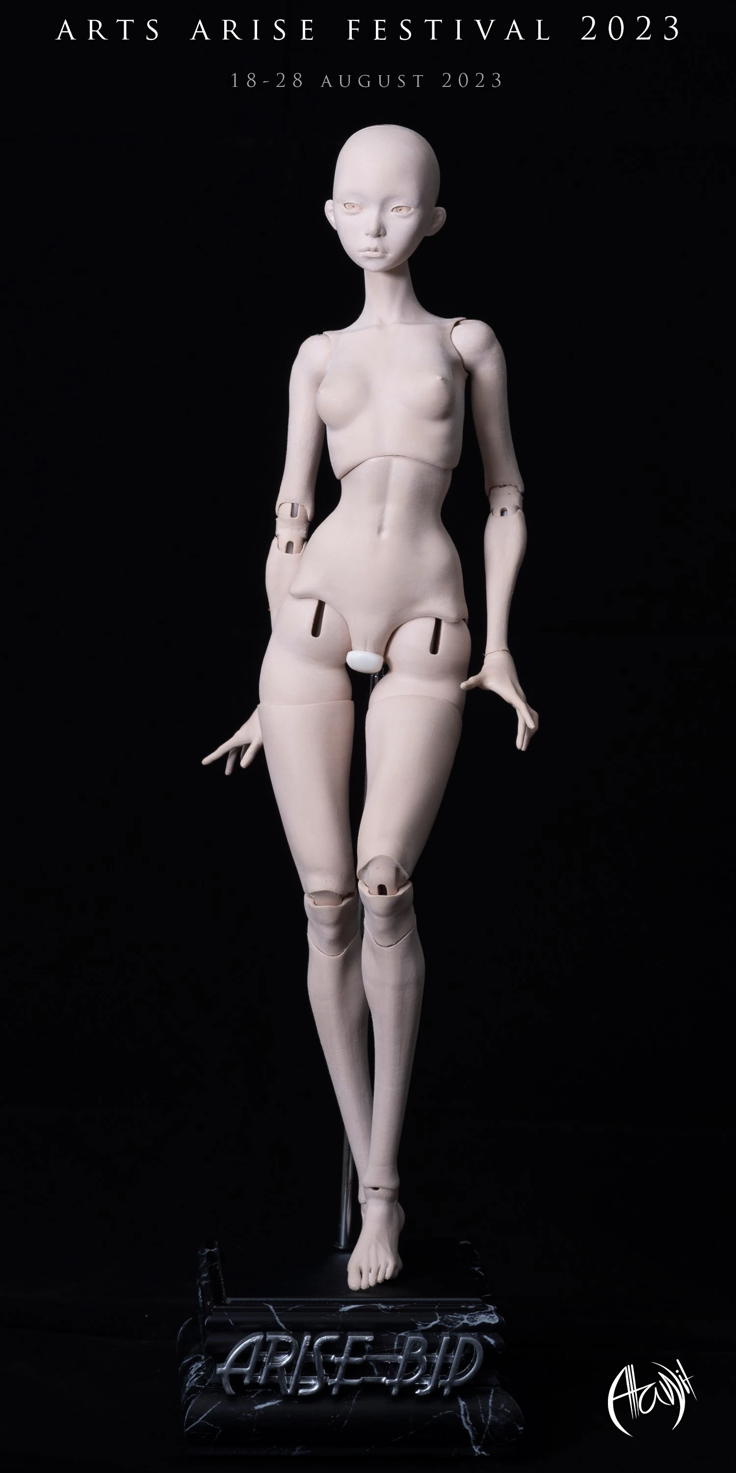 Arise BJD Ball Jointed Doll 3D Printed Model Doll 3D print model 3D Print Model .c4d .max .obj .3ds .fbx .stl .blend