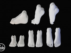 Anatomical doll BJD 30mm 3D print model 3D Print Model