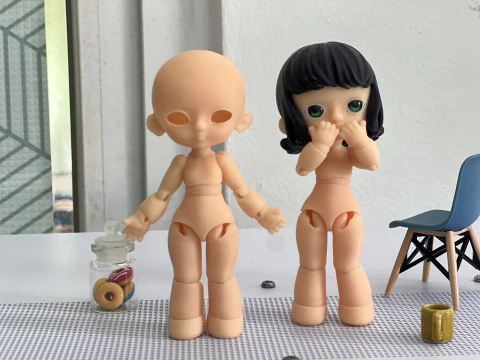BJD Doll Girl Beta Ball Joint Doll 3D Printed Model 3D Print Model