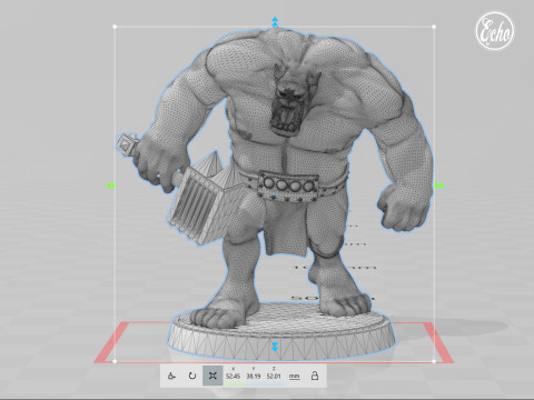 Orc 1 3D Baskı Modeli