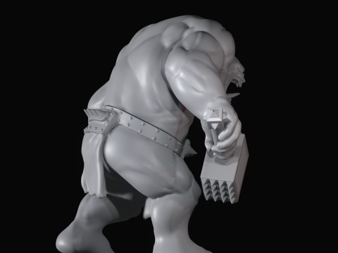 Orc 1 3D Baskı Modeli