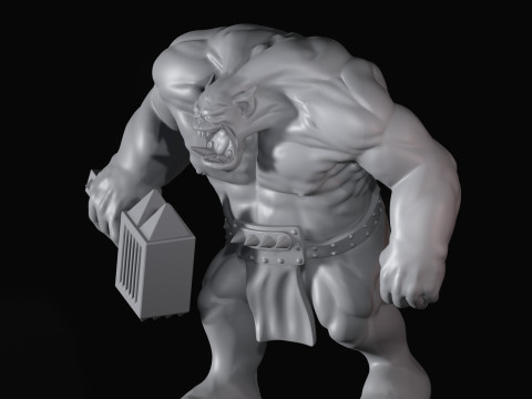 Orc 1 3D Baskı Modeli