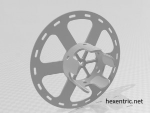 filament spool 3D 打印模型