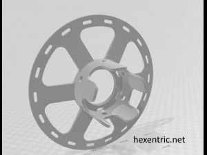filament spool 3D-Druckmodell